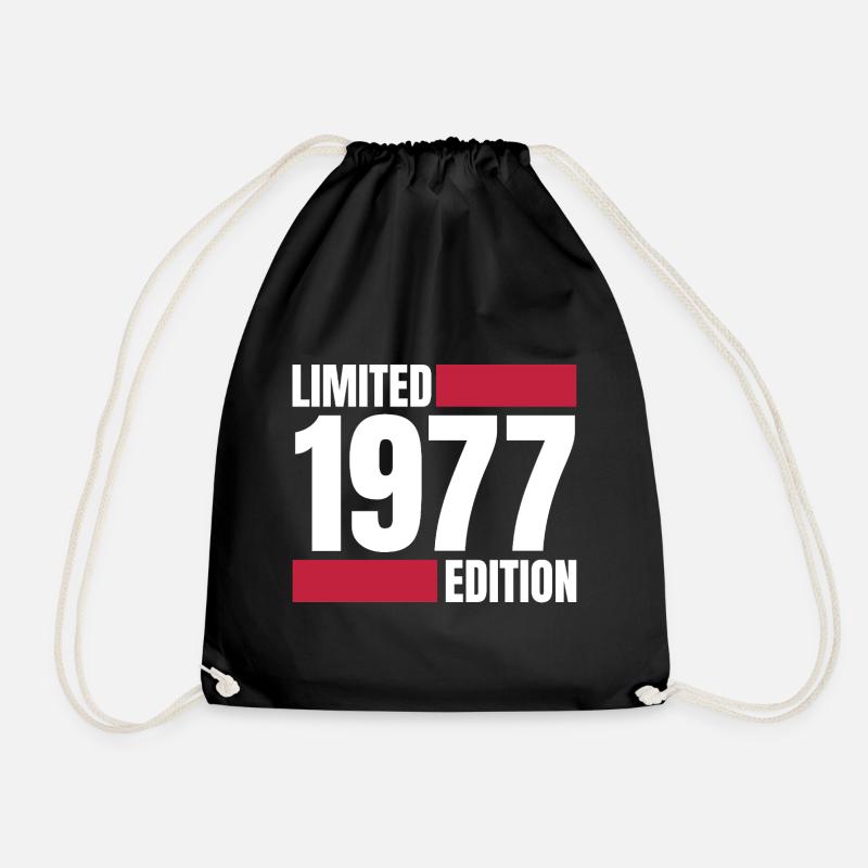Limited Edition 1977 – Original since '77 - Drawstring Bag - black