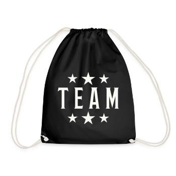 Logo de l’équipe Vintage Star - Sac de sport léger - noir - Devant