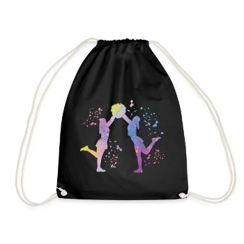 Cheerpom pom girls Mom Cheerleading - Sac de sport léger - noir - Devant