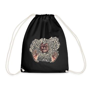 Bain de Bouddha - Sac de sport léger - noir - Devant
