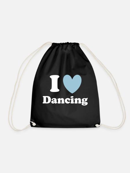 Dancing - Turnbeutel - Schwarz