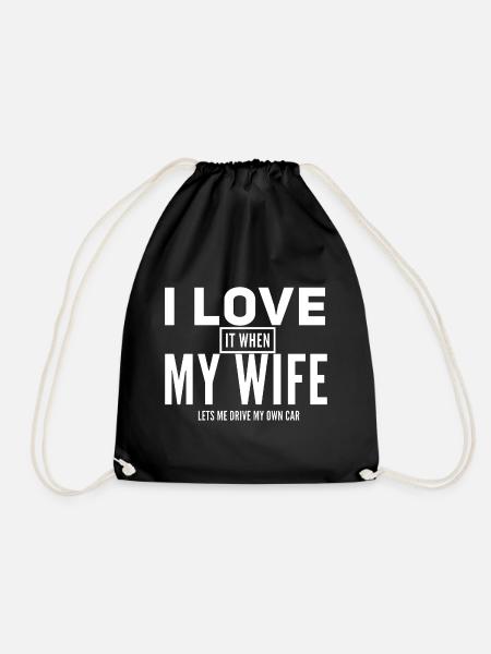 Intensité sonore pour les passionnés de voitures - Sac de sport léger - noir