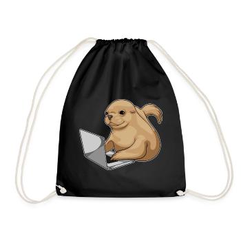 Ordinateur portable Seal - Sac de sport léger - noir - Devant