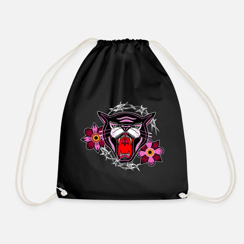 Pinkpink Panther - Turnbeutel - Schwarz