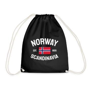 Norway - Norge - Norwegen - Scandinavia - 1905 - Turnbeutel - Schwarz - Vorne