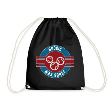 Boccia What Else Boccia Players Team Team - Drawstring Bag - black - Front