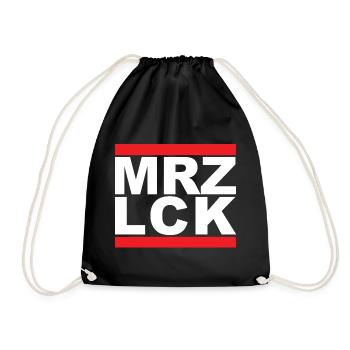 MRZ LCK - Turnbeutel - Schwarz - Vorne