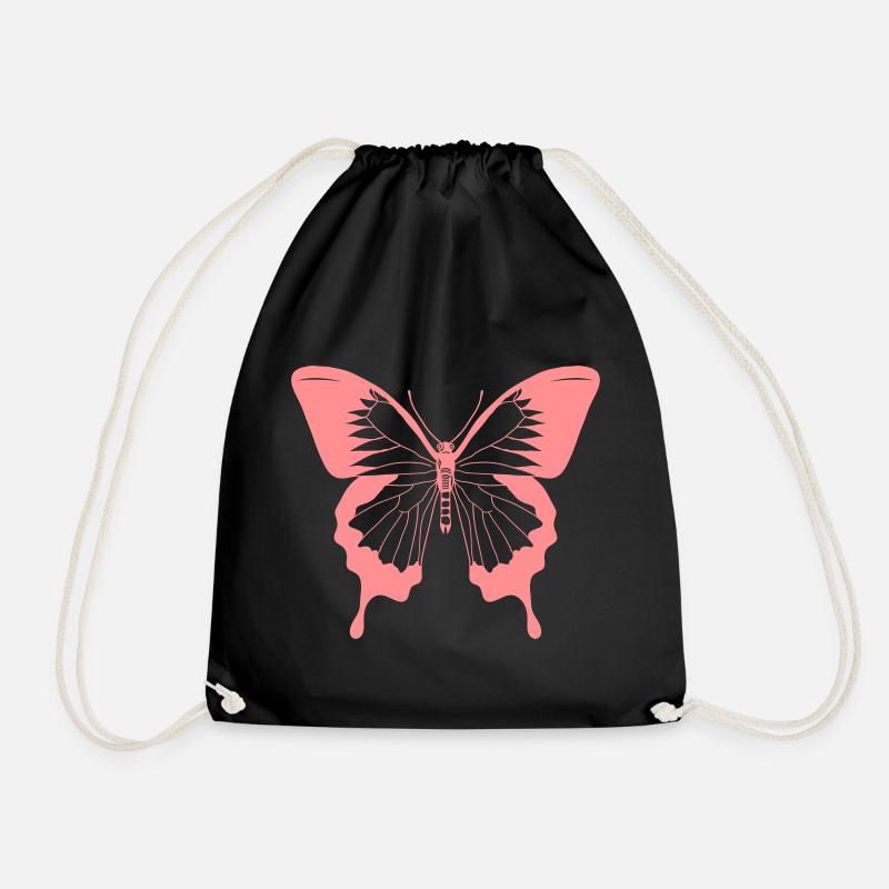 Butterfly - Turnbeutel - Schwarz