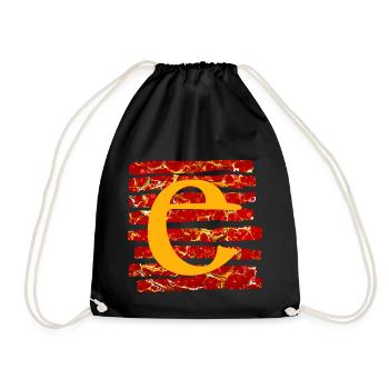 strips e 232 e - Drawstring Bag - black - Front