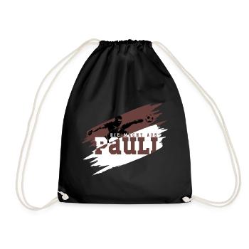 Fans de football Pauli La puissance du nord - Sac de sport léger - noir - Devant