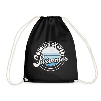 Natation Sports nautiques Float Gifts - Sac de sport léger - noir - Devant