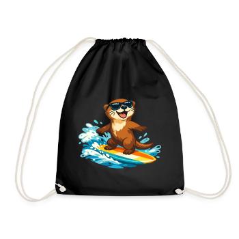Lunettes de soleil Otter Surfer - Sac de sport léger - noir - Devant