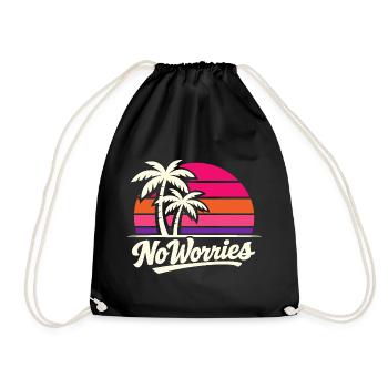Aucun problème - Sac de sport léger - noir - Devant