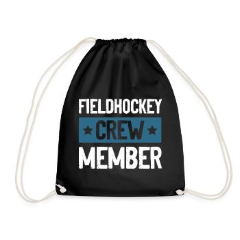 Équipe de hockey sur gazon - Sac de sport léger - noir - Devant