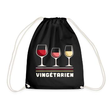 Vingtarien - Sac de sport léger - noir - Devant