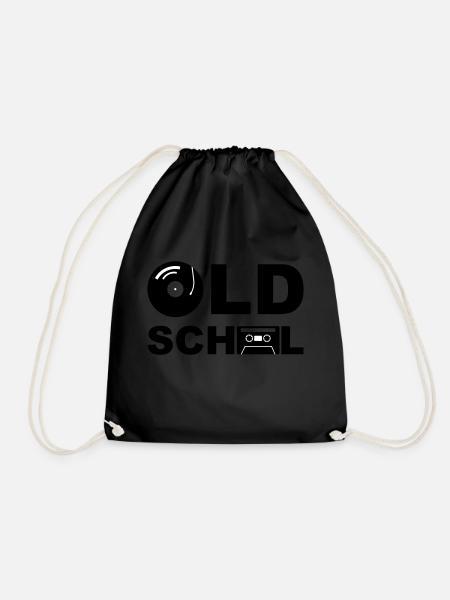 Old School - Turnbeutel - Schwarz