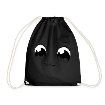eyes - Drawstring Bag - black - Front
