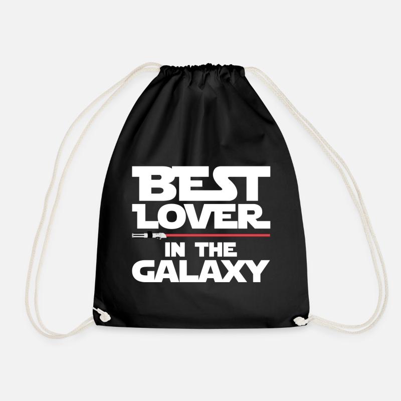 best lover in the galaxy - Turnbeutel - Schwarz