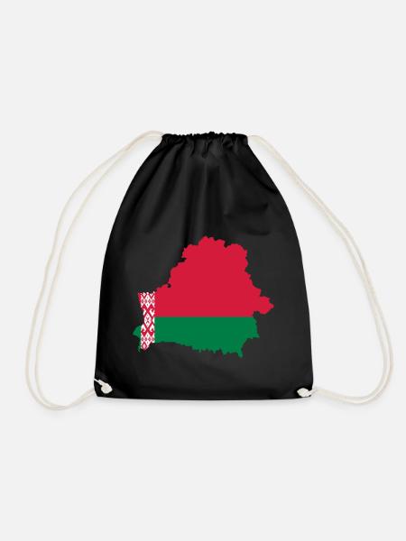 belarus - Turnbeutel - Schwarz