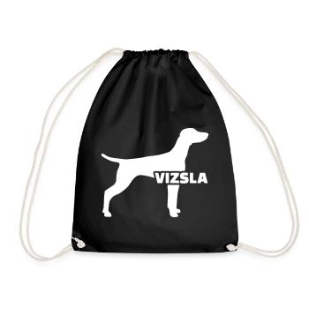 Vizsla - Drawstring Bag - black - Front