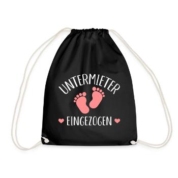 Baby - Turnbeutel - Schwarz - Vorne