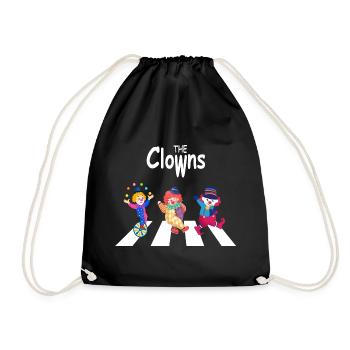The Clowns - Drawstring Bag - black - Front