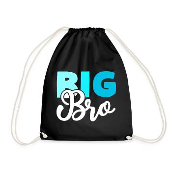 BIG BRO Frère - Sac de sport léger - noir - Devant