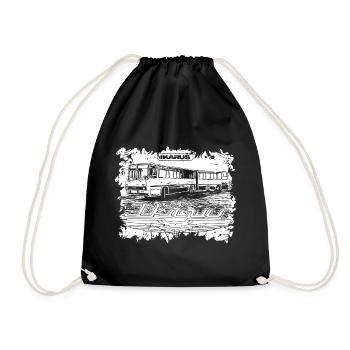Bus articulé Ikarus Bus - Sac de sport léger - noir - Devant