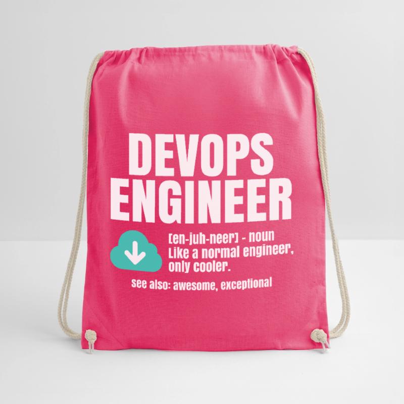 Devops Engineer Drawstring Bag