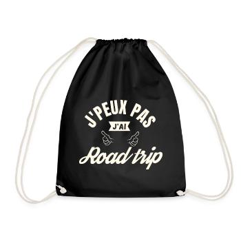J peux pas j ai Road trip - Sac de sport léger - noir - Devant