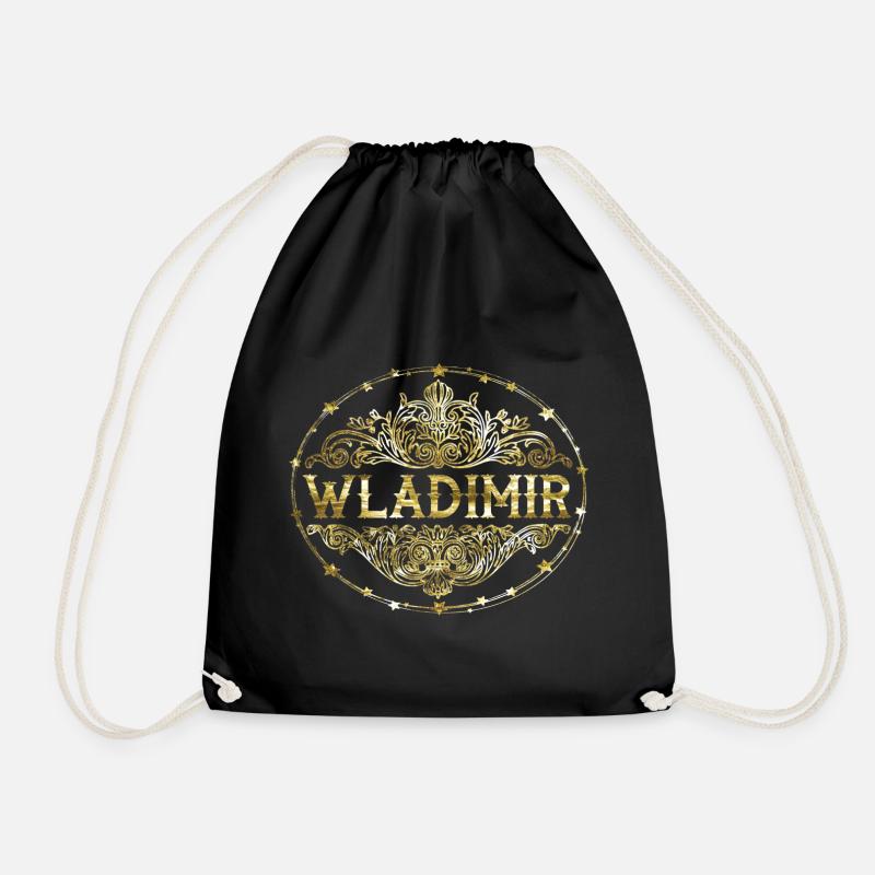Wladimir - Turnbeutel - Schwarz