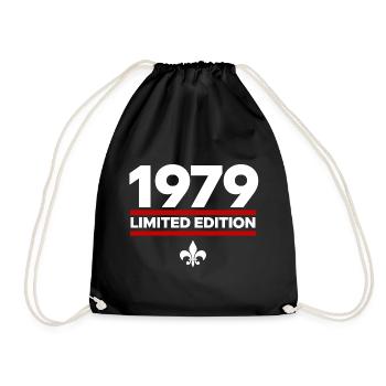 1979 Limited Edition - Drawstring Bag - black - Front