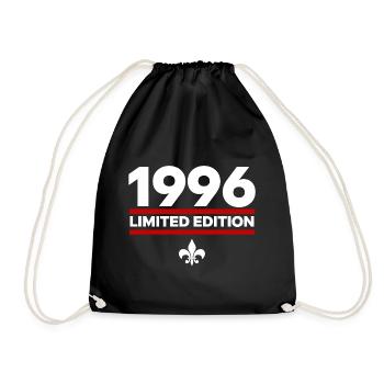 1996 Limited Edition - Drawstring Bag - black - Front