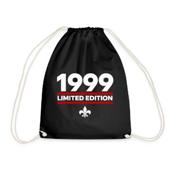 1999 Limited Edition - Drawstring Bag - black - Front