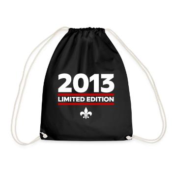 2013 Limited Edition - Drawstring Bag - black - Front