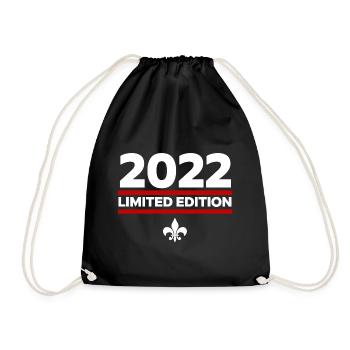 2022 Limited Edition - Drawstring Bag - black - Front