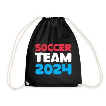 Netherlands soccer team 2024 soccer fan icon icon - Drawstring Bag - black - Front