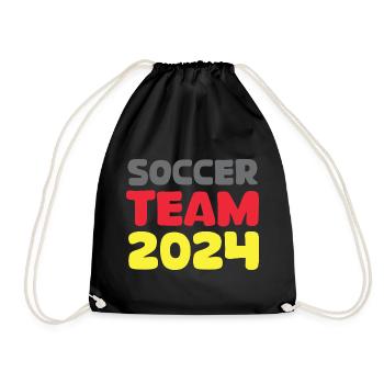Tournoi des fans de football de l’équipe d’Allemagne 2024 - Sac de sport léger - noir - Devant