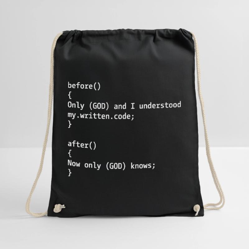 Programmierer Witz Turnbeutel