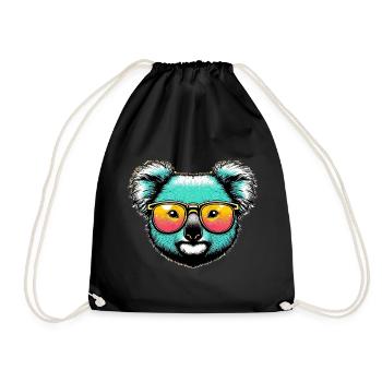 Koala - Sac de sport léger - noir - Devant
