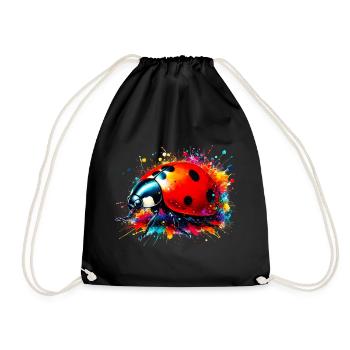 Coccinelle - Sac de sport léger - noir - Devant
