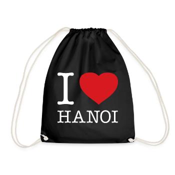 J’ADORE HANOI - Sac de sport léger - noir - Devant
