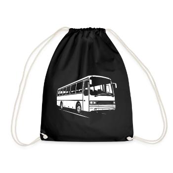 Entraîneur longue distance à l’ancienne - Sac de sport léger - noir - Devant
