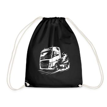Road King Power - Drawstring Bag - black - Front