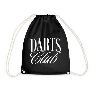 Darts Club - Turnbeutel - Schwarz - Vorne