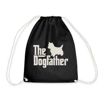 Le Dogfather - West Highland White Terrier - Sac de sport léger - noir - Devant