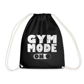 Gym Fitness Gym Mode on - Sac de sport léger - noir - Devant