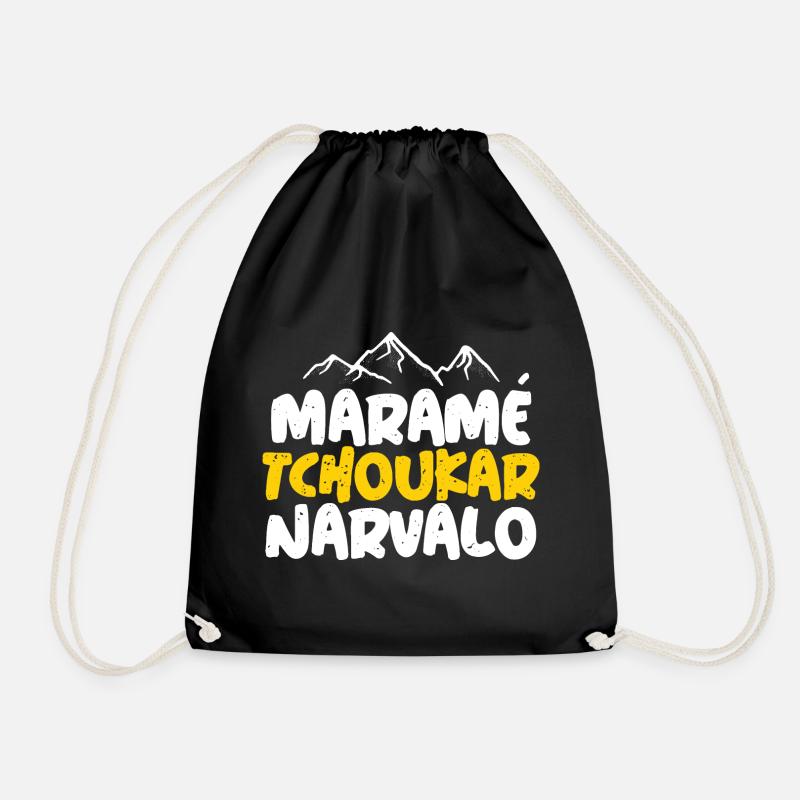 Maramé Tchoukar Narvalo - Sac de sport léger - noir