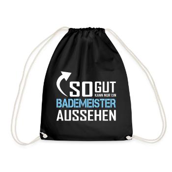 Seul un sauveteur peut avoir l’air aussi bien - Sac de sport léger - noir - Devant