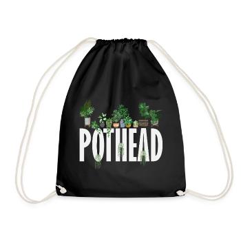 Plant Lovers Plants Gardeners Gardening - Drawstring Bag - black - Front